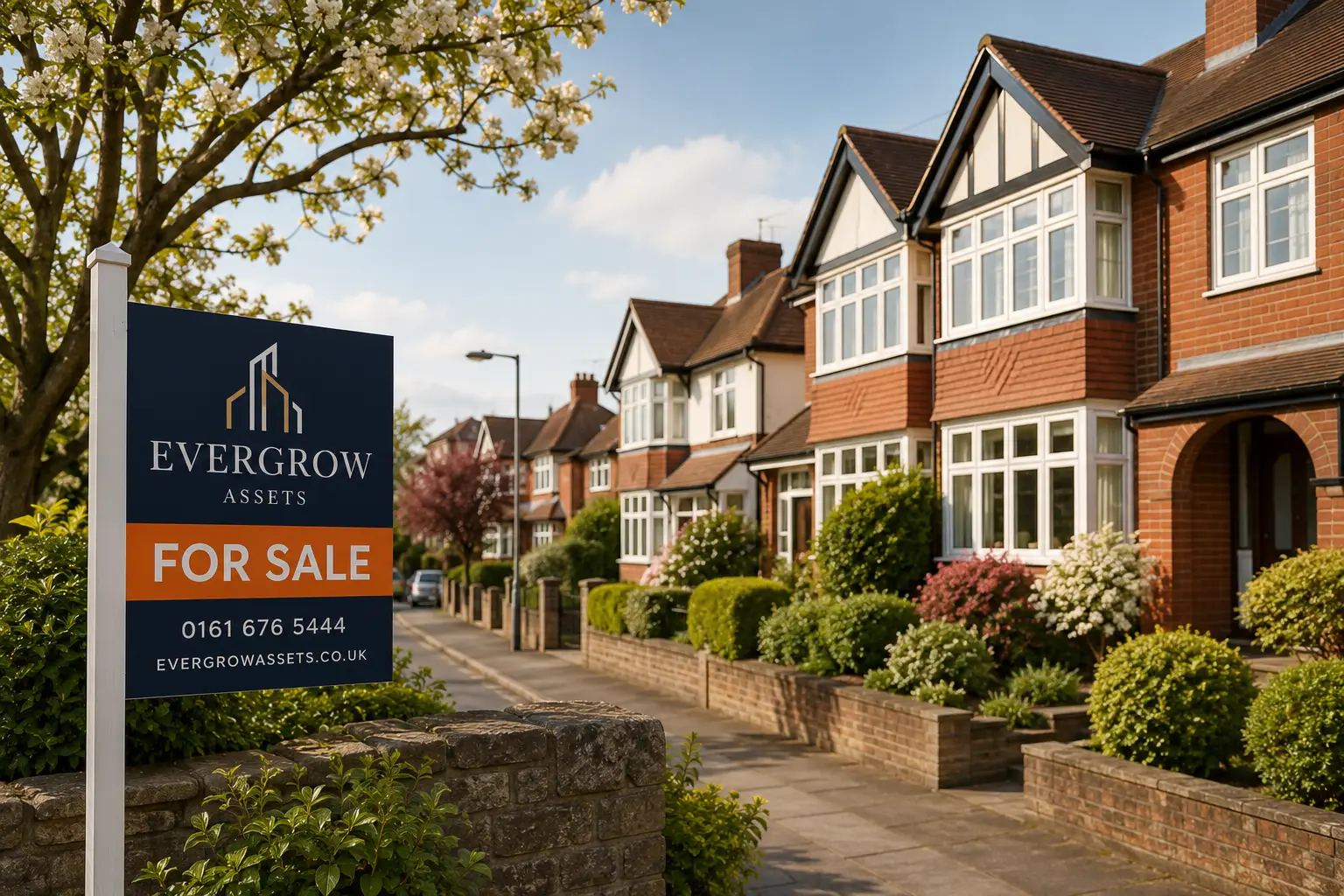 Hazel Grove property market guide showing attractive homes in Hazel Grove.