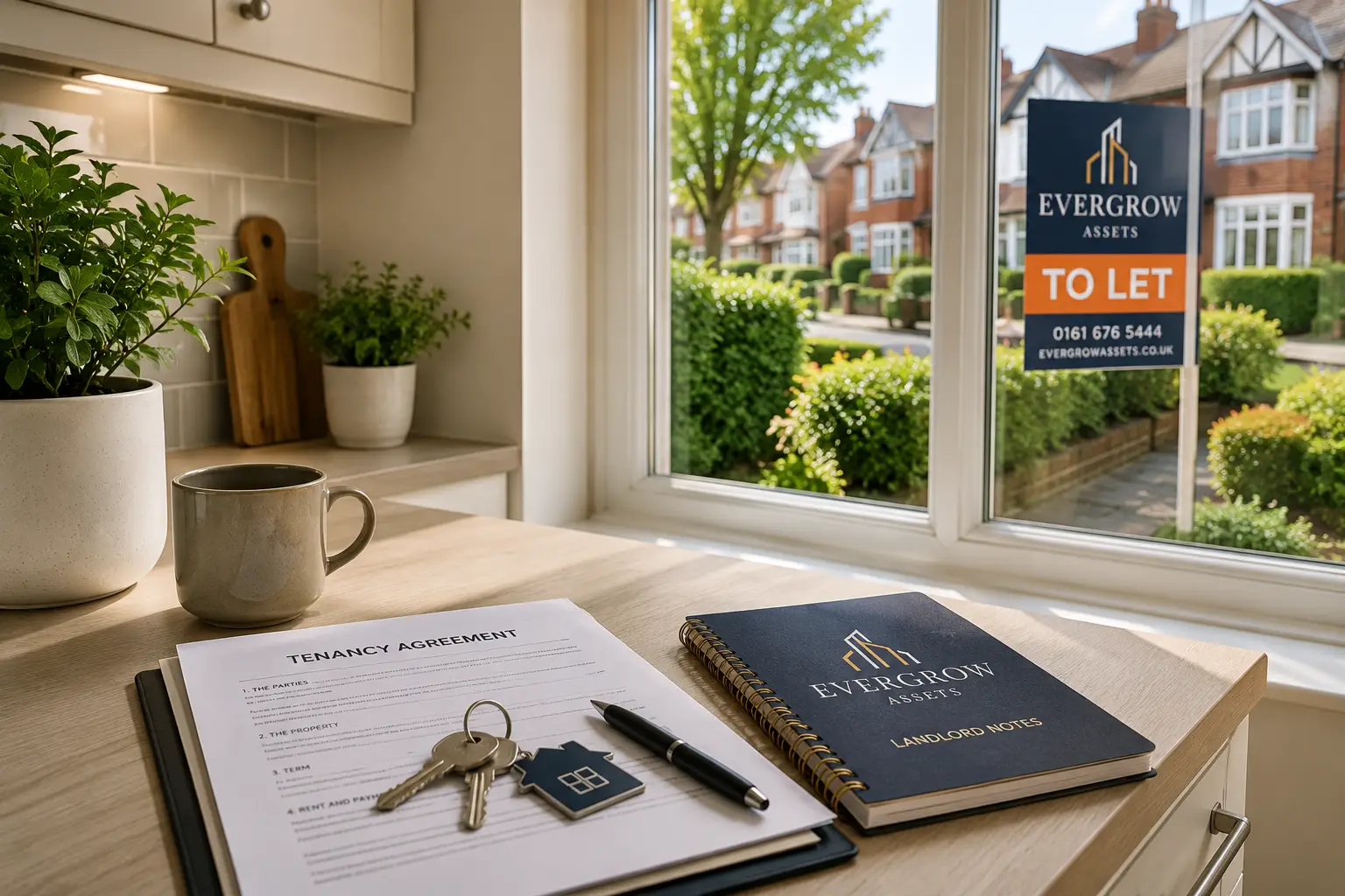 First-time landlord Stockport preparing to rent out a property with EverGrow Assets.